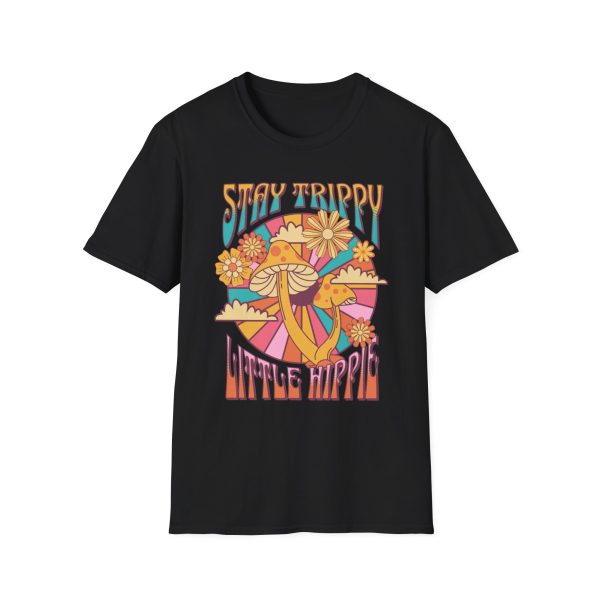 Stay Trippy Little Hippie Shirt, Groovy Mushroom T-shirt