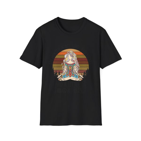 Zen Yoga Shirt, Funny Zen Yoga Design T-shirt, Hippie Life